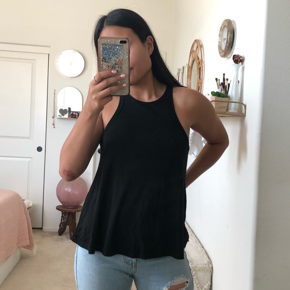 Free People Ribbed Racerback Tank - Picture 3 of 5